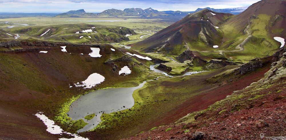 Le petit paradis perdu de Raudibotn, accessible seulement à pied.