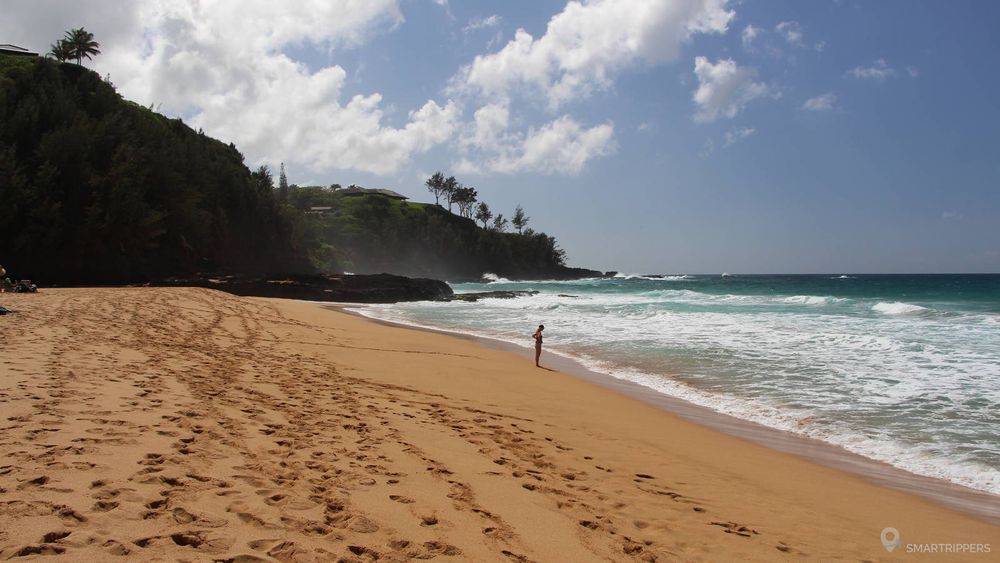 A Secret Beach, on est au calme tant la plage est grande!