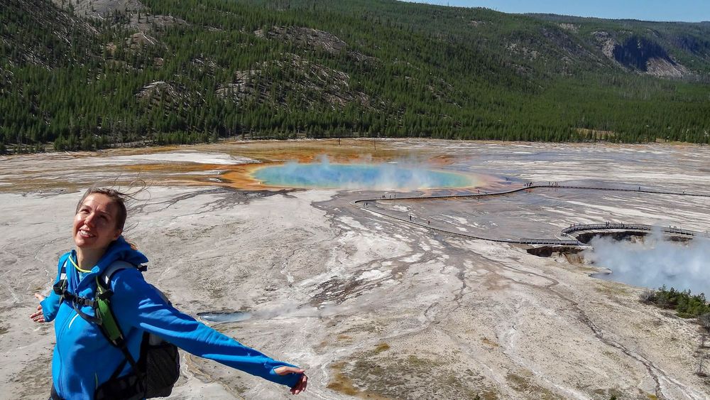 C'était en 2013, j'étais heureuse d'avoir pu enfin voir le Grand Prismatic de mes propres yeux!