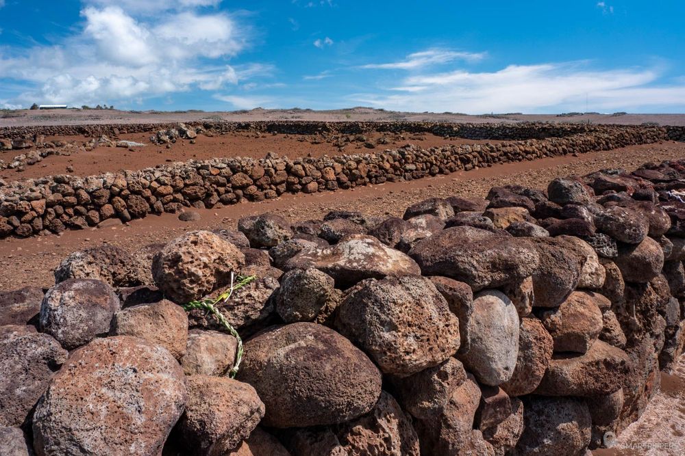 Les vestiges du temple où Kamehameha est né