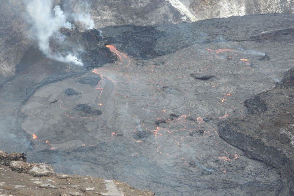 Nouvelle coulée le 7 mars 2021 - Credit: USGS