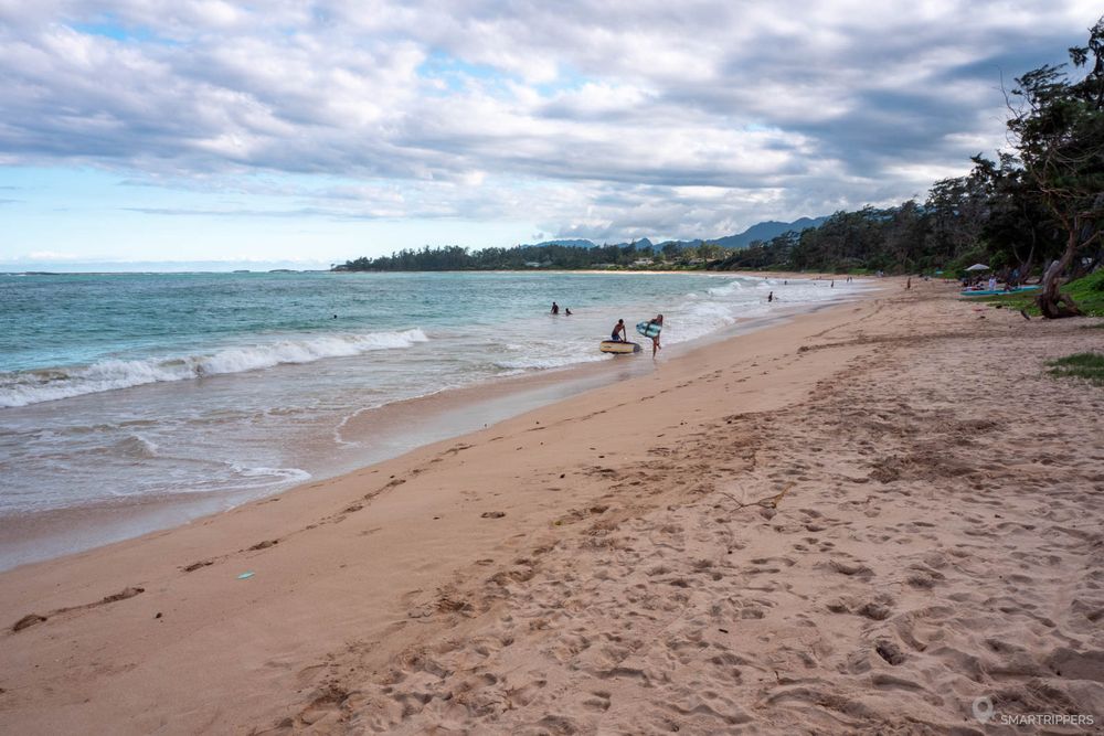 Le plage de Mālaekahana