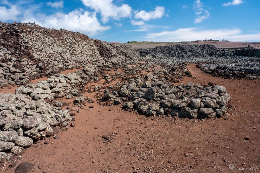 L'intérieur du Mo’okini Heiau