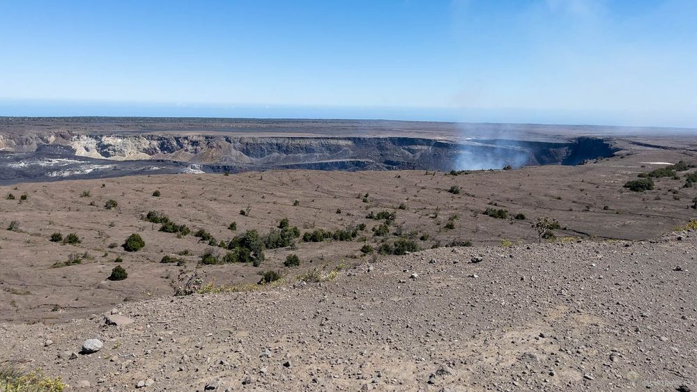 Vue sur la caldeira depuis Uēkahuna