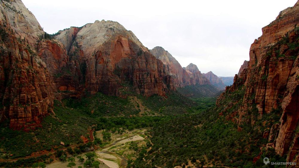 La vue est déjà magnifique dès les premiers mètres