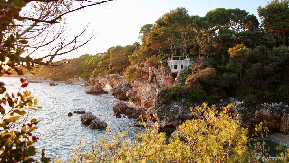 Vue à proximité de la villa Eilenroc