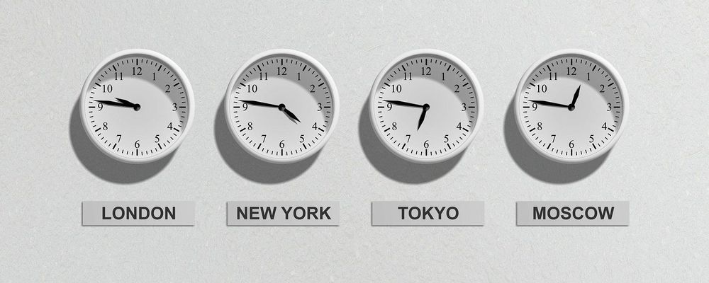Horloge décalage horaire