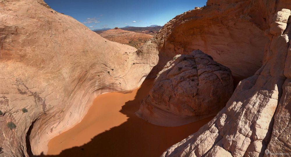 Le Cosmic Ashtray vue d'en haut