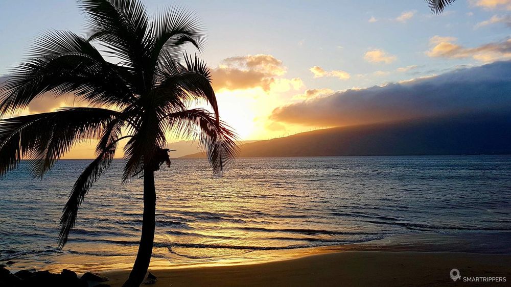 Coucher de soleil à Maui... magique!