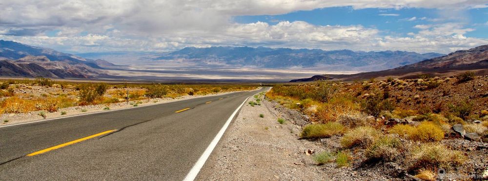 Death Valley et ses routes interminables!