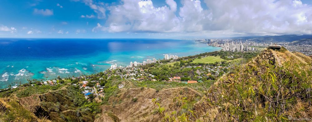 Honolulu depuis Diamond Head