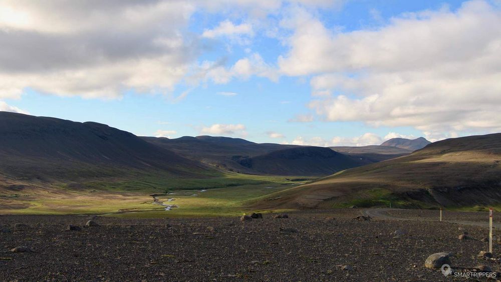 Sur la F910 à proximité de Laugarvellir