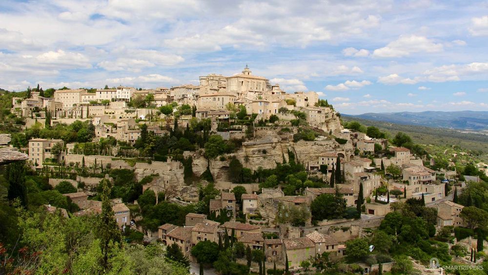 View of Gordes from the D15