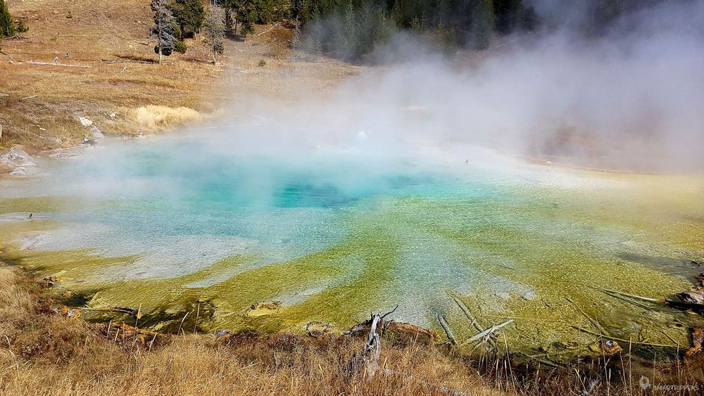 Le magnifique bassin de l'Imperial Geyser!