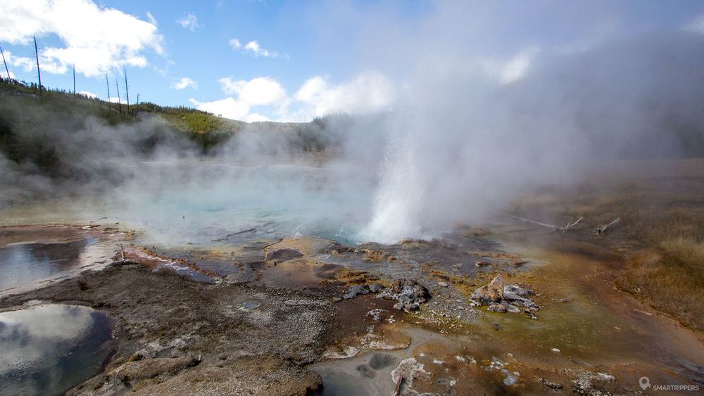 Imperial geyser sous un autre angle.
