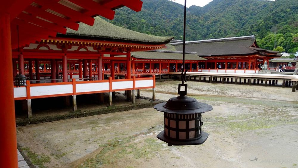 Inside the shrine