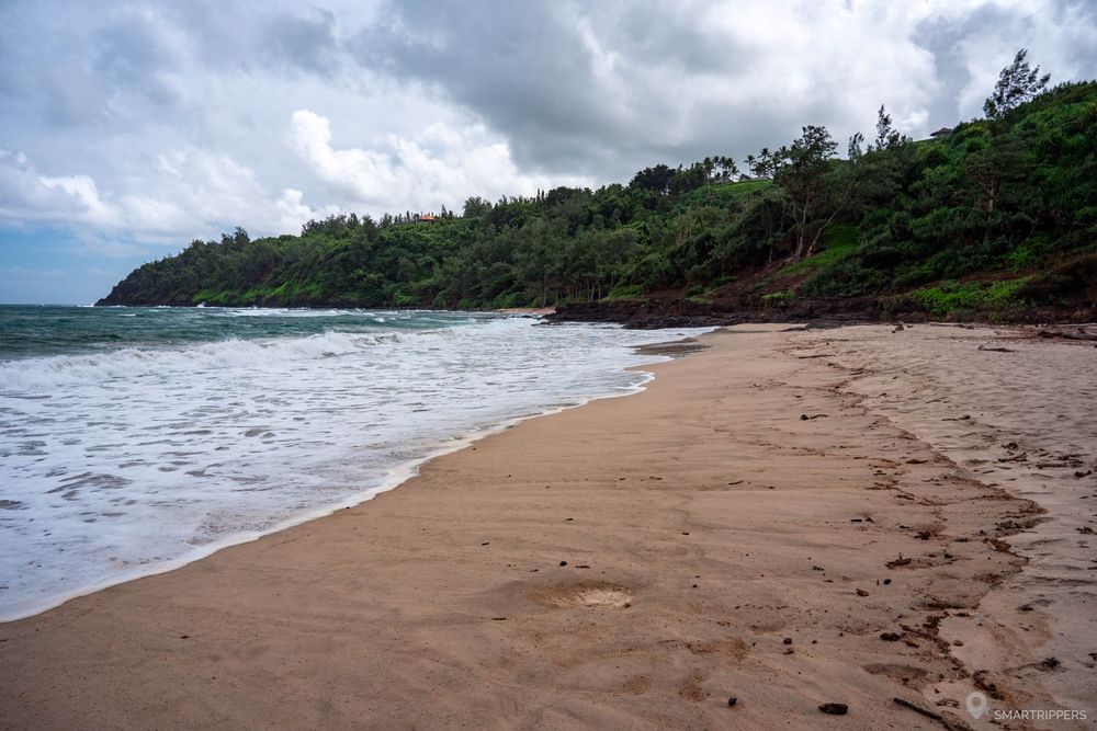 La plage méconnue de Kahili.