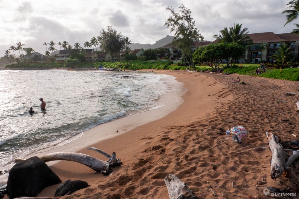 Lae Nani Beach en fin de journée.