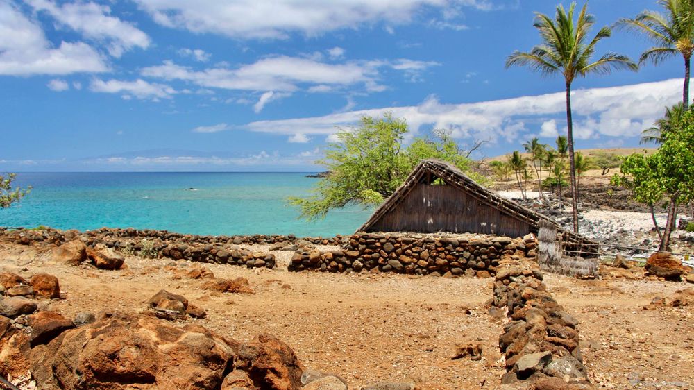Bord de mer au Lapakahi State Park