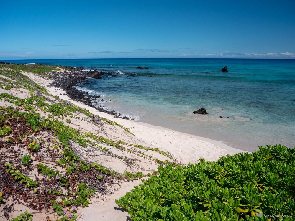 Le sentier débouche enfin sur Makalawena Beach!