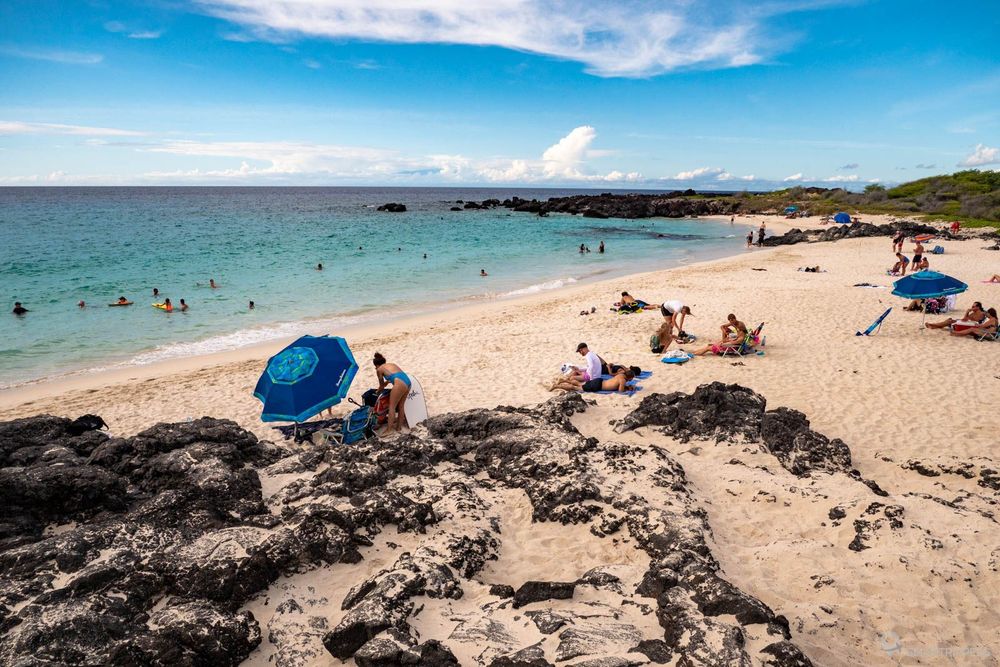 La Manini'owali Beach (Kua Bay) côté nord