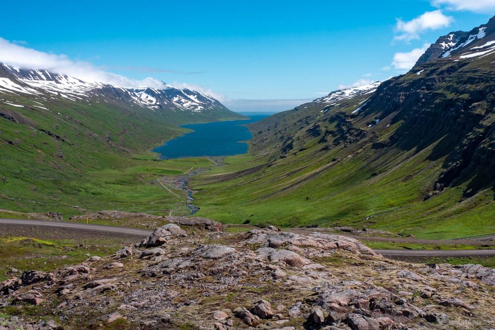Arrivée sur Mjóifjörður.