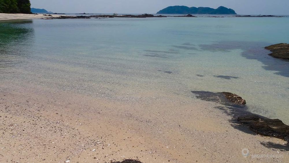 La baignade est vraiment tentante!