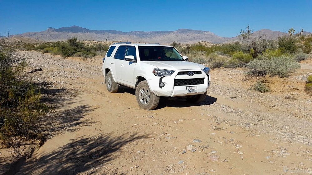 Notre 4 Runner sur la Mud Wash N Road.