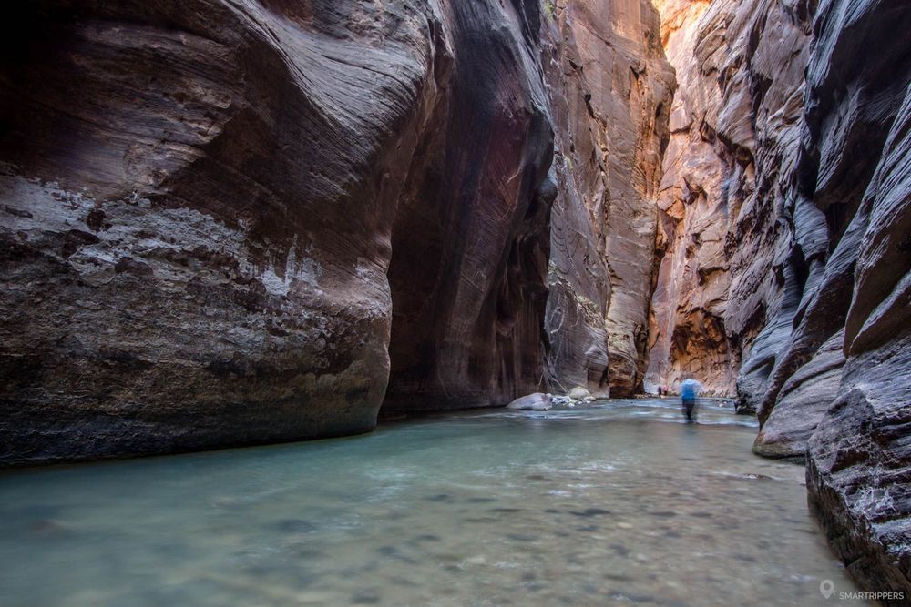 Avancée dans les Narrows après 3km.