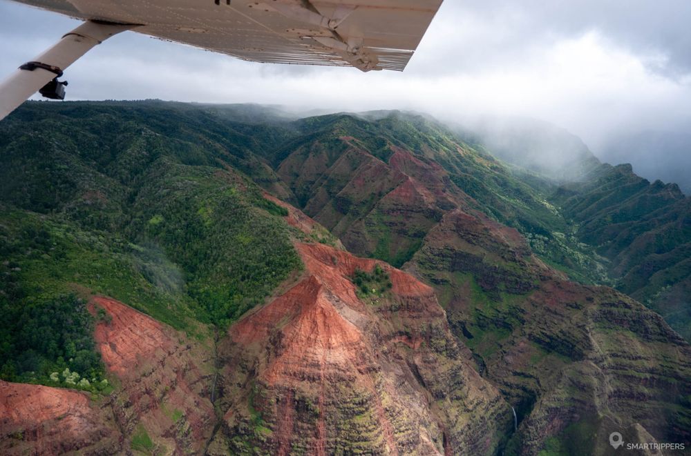 Survol du Waimea Canyon