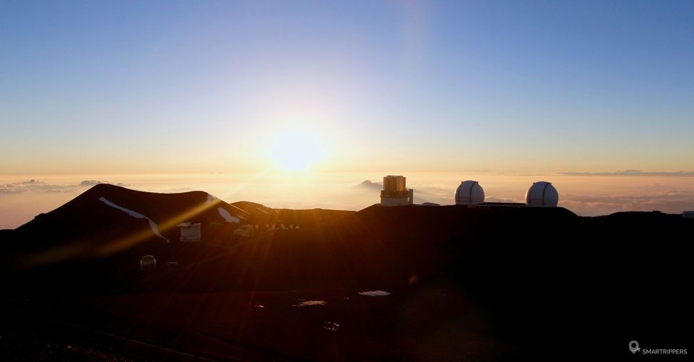 Coucher de soleil au sommet du Mauna Kea