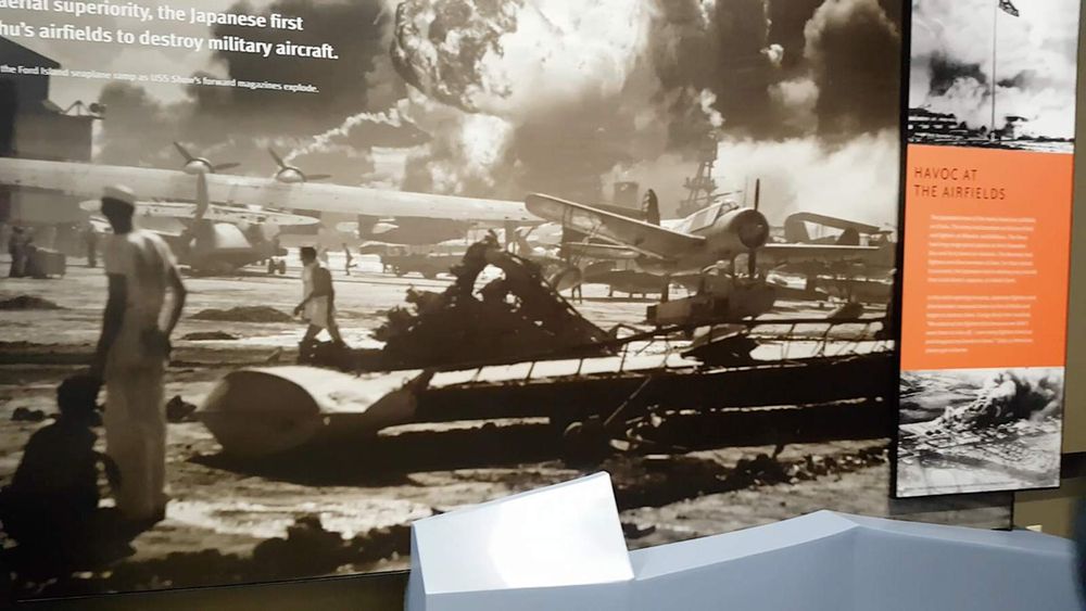 Photo de l'attaque de Pearl Harbor