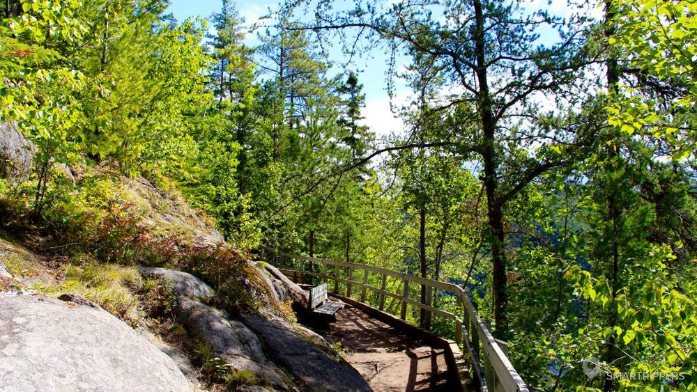 Le chemin est agréable et bien aménagé