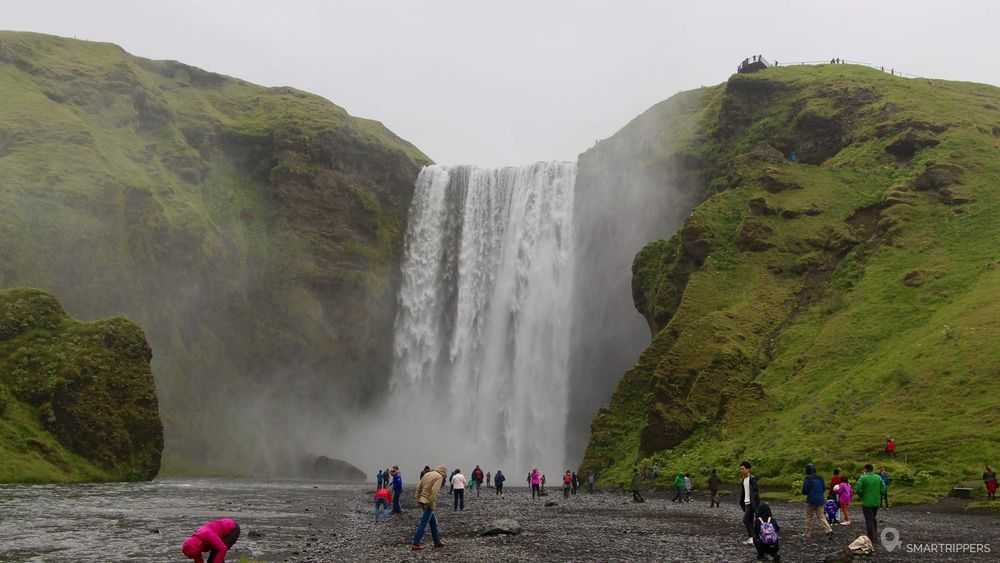 Vous ne serez probablement pas les seuls à venir admirer la cascade