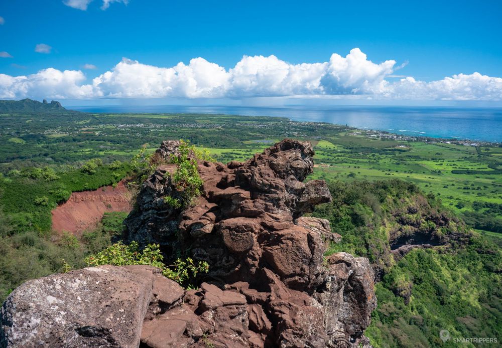 Pointe rocheuse du Chin Lookout.