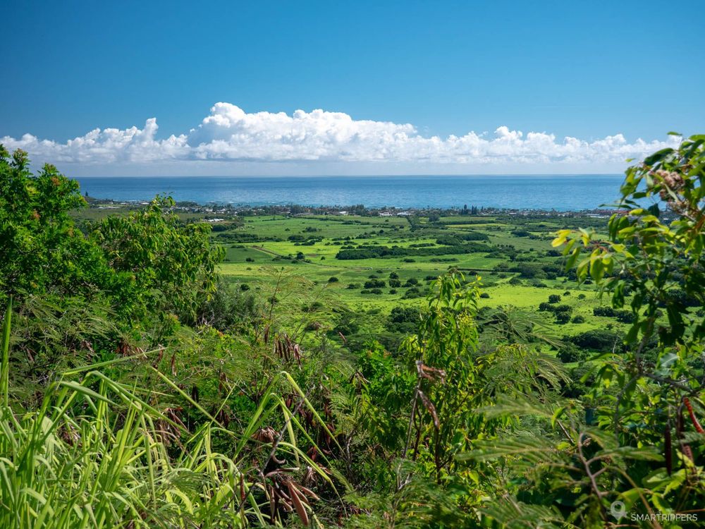 Première vue sur Kapaa.
