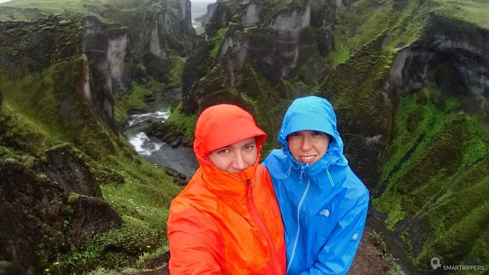 En Islande, il faut s'attendre à être mouillé!