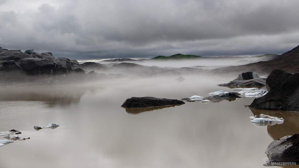 La brume sur le lac