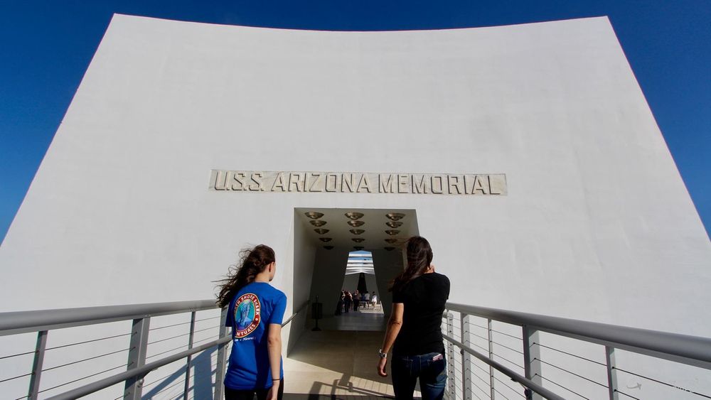 Entrée du mémorial.