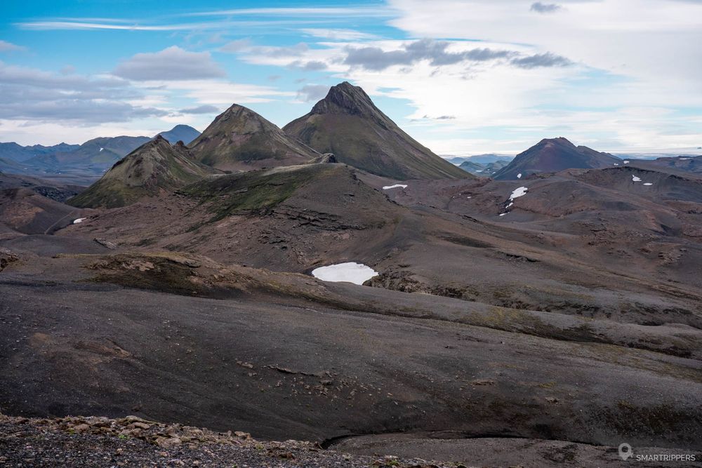 Panorama sur les sommets d'Uxatindar.