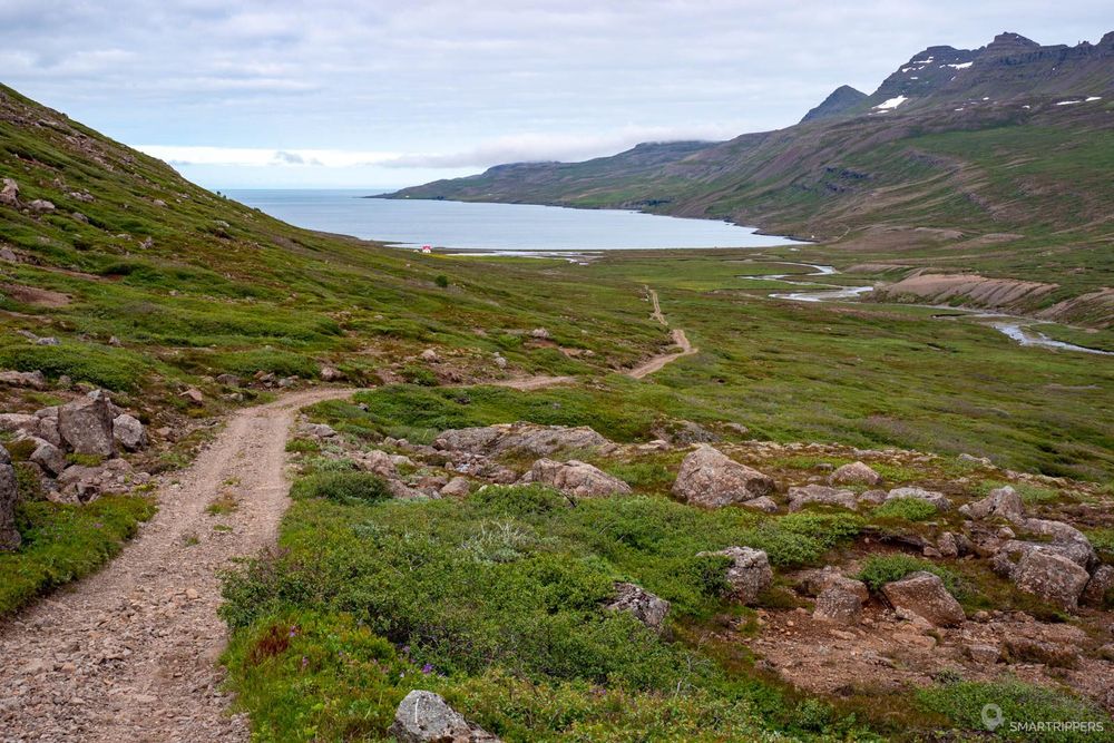 Arrivée près de Viðfjörður.