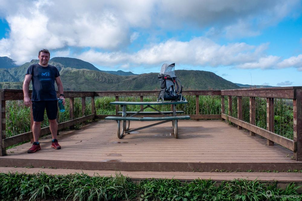 La table de la fin du trail!